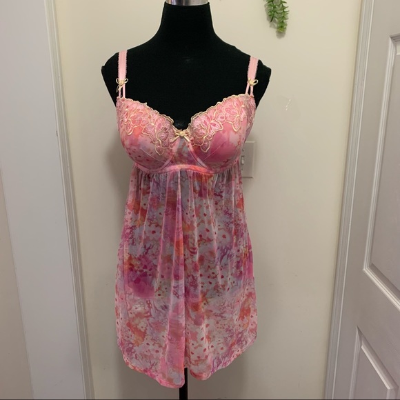 LASenza Soft Mesh Sleepwear Lingerie Size Large - Picture 7 of 16